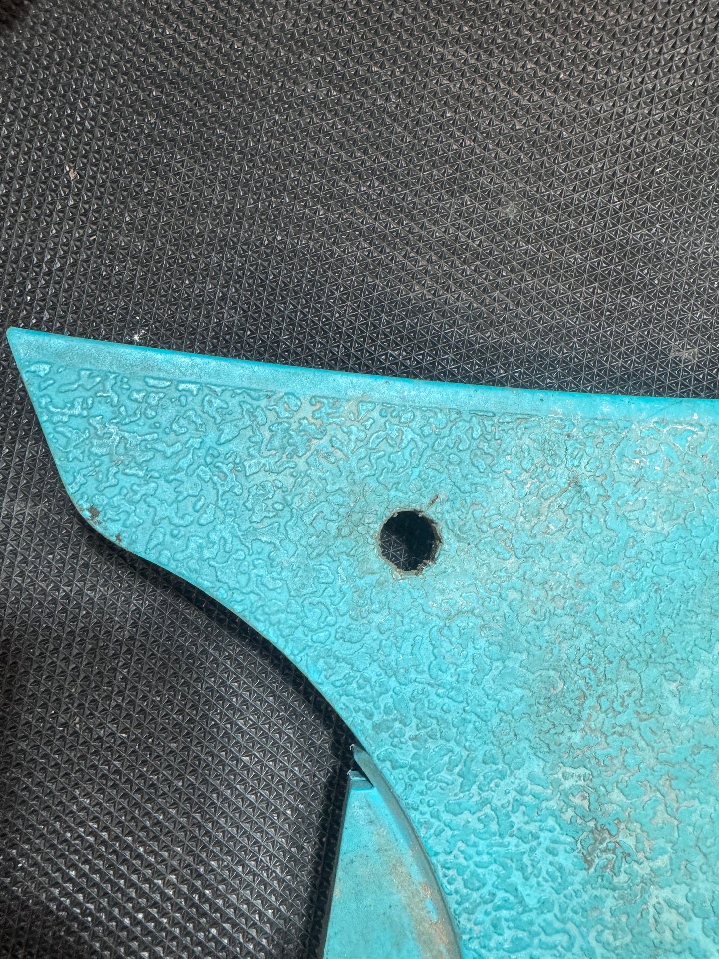 zip type 1/2 voetenplank blauw origineel