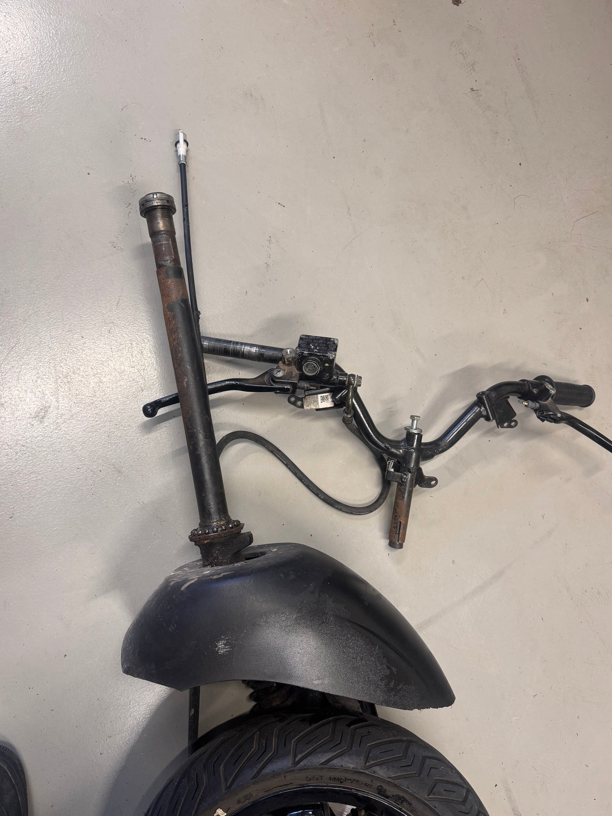 Piaggio zip sp vork origineel | polini wave | velg gecoat
