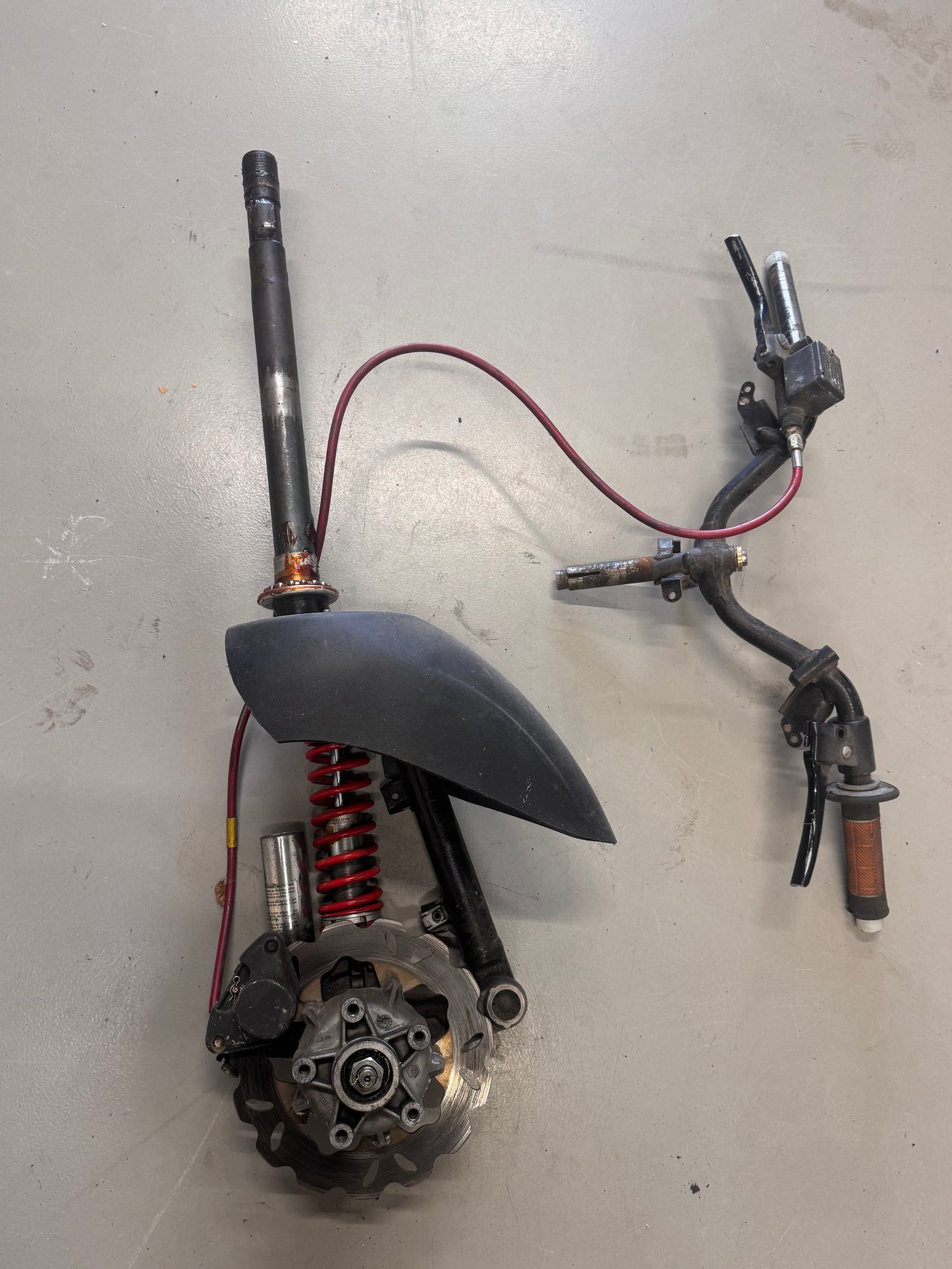 Piaggio zip sp voorvork (origineel) (ex circuit vork)