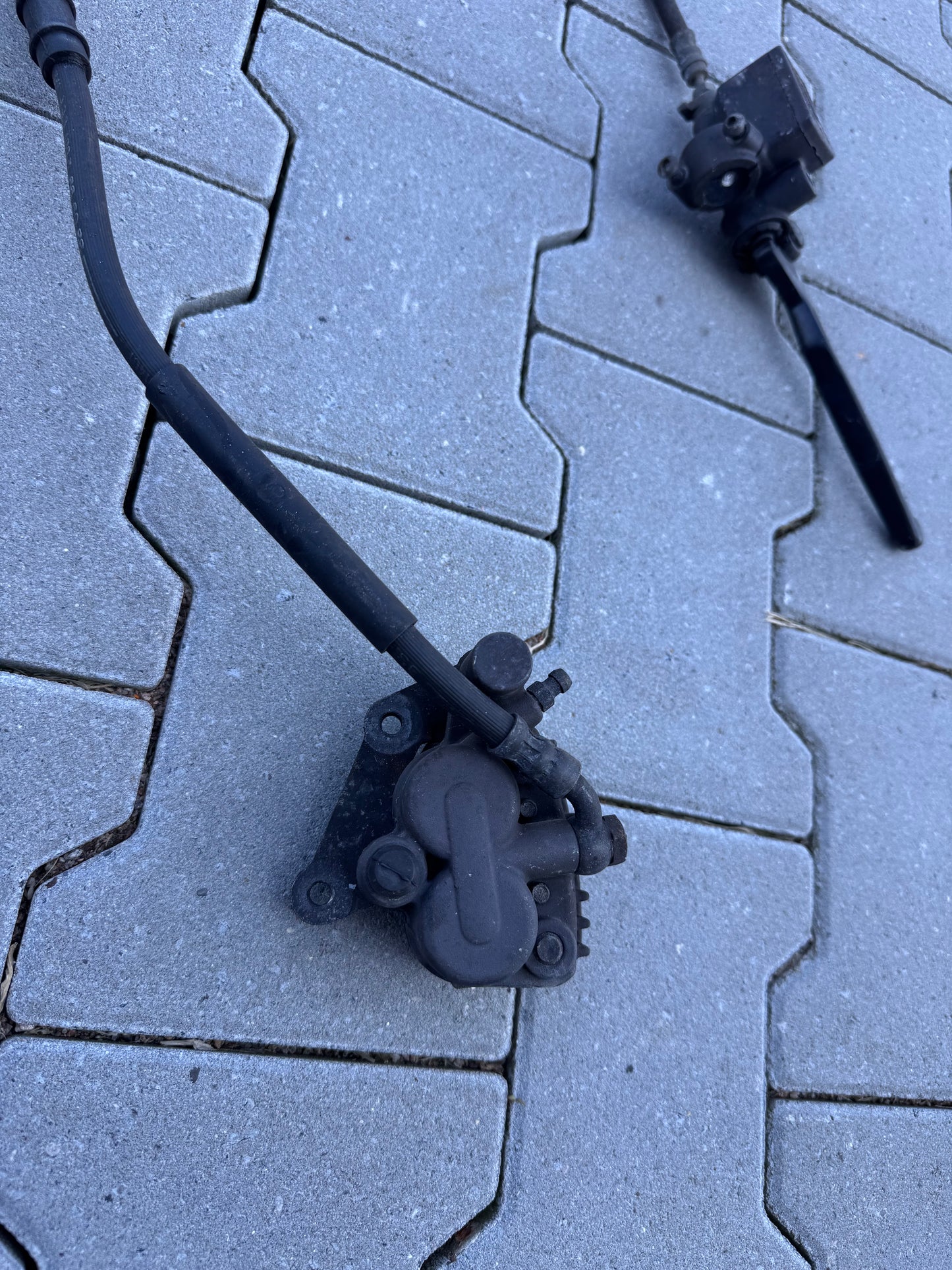 piaggio skr/skipper lx voorrem op druk
