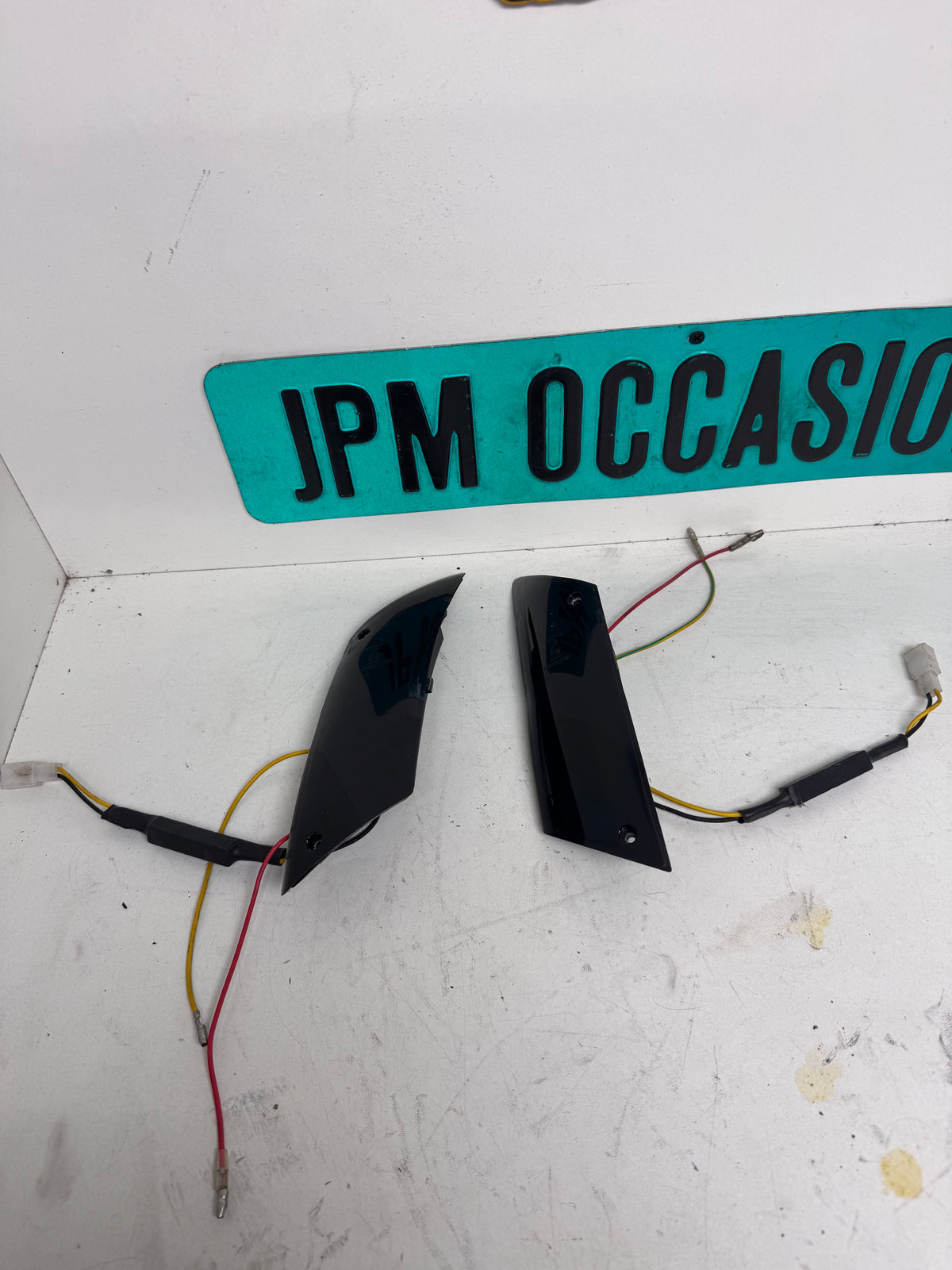 zip Led matrix knipperlichten achter