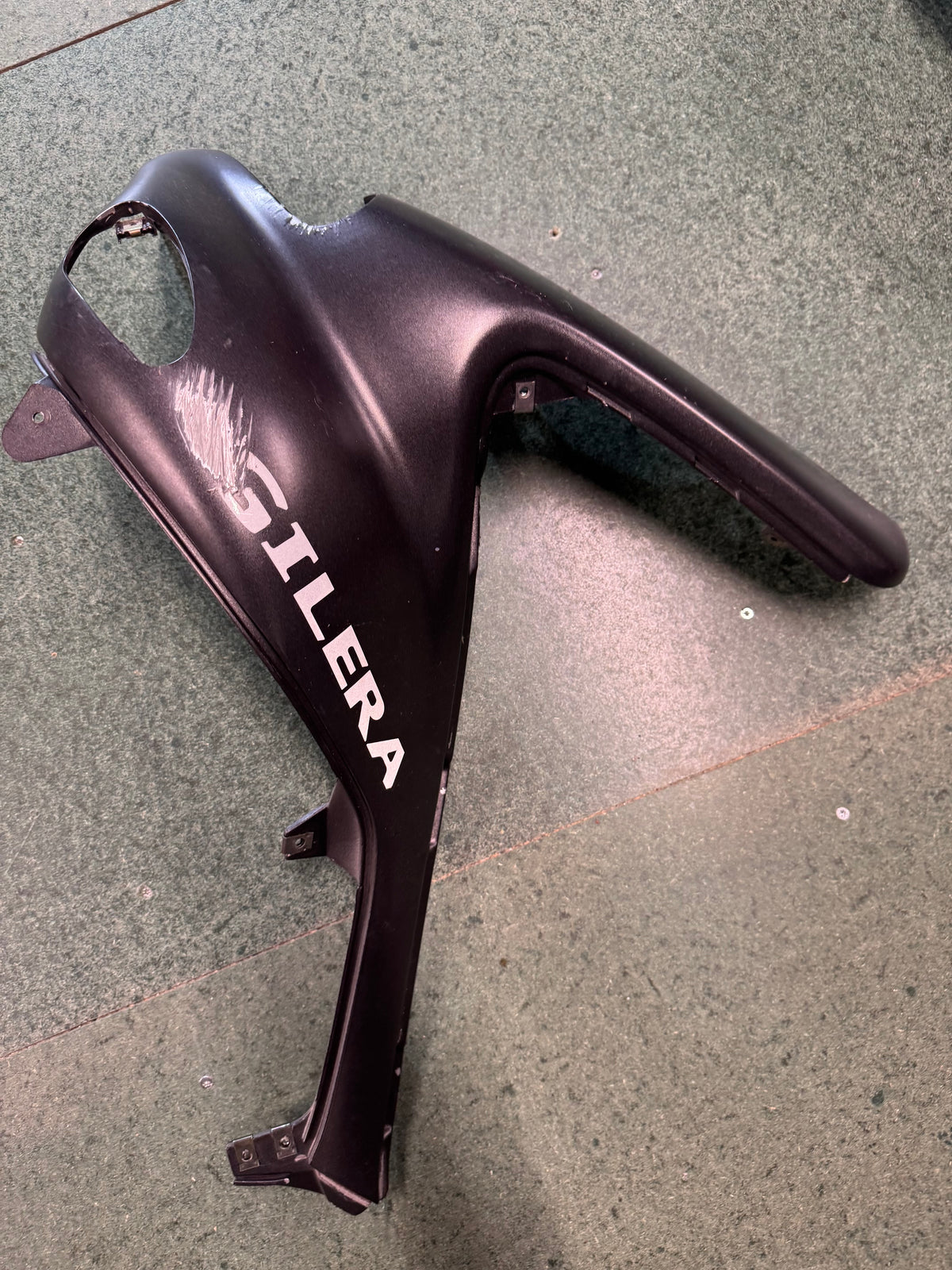 gilera runner kap links voor |  opaco grijs