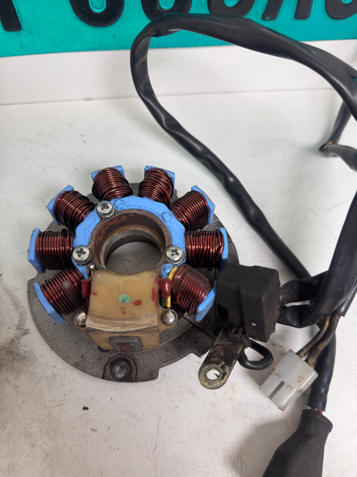 piaggio 125cc ac ontsteking +vliegwiel |skr/tph
