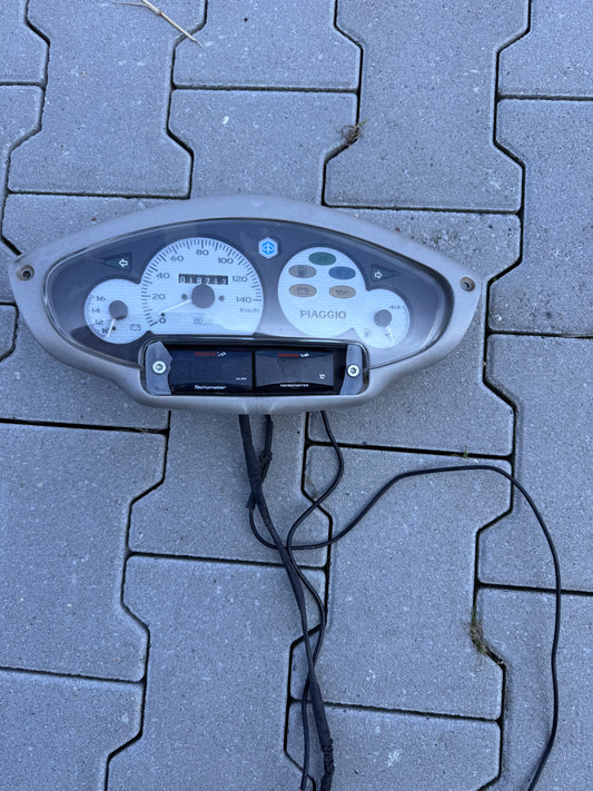 piaggio skr/skipper lx teller met rand
