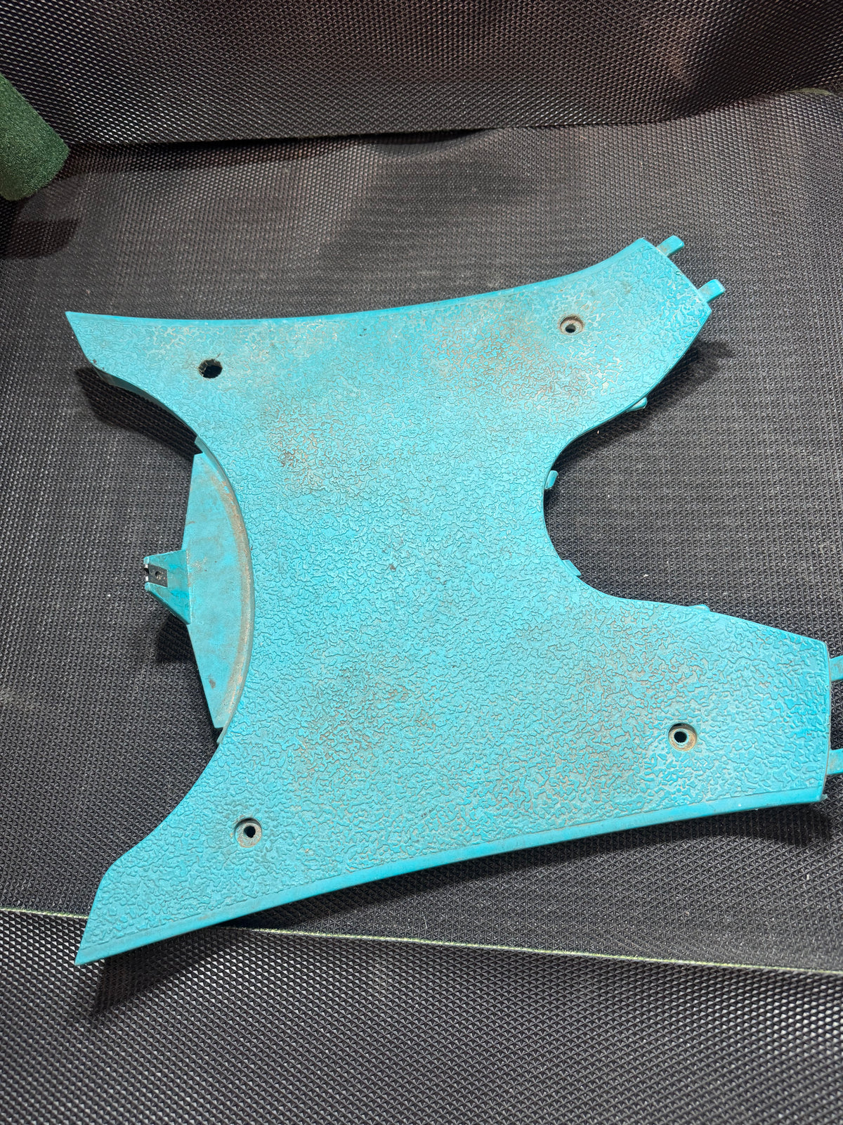 zip type 1/2 voetenplank blauw origineel