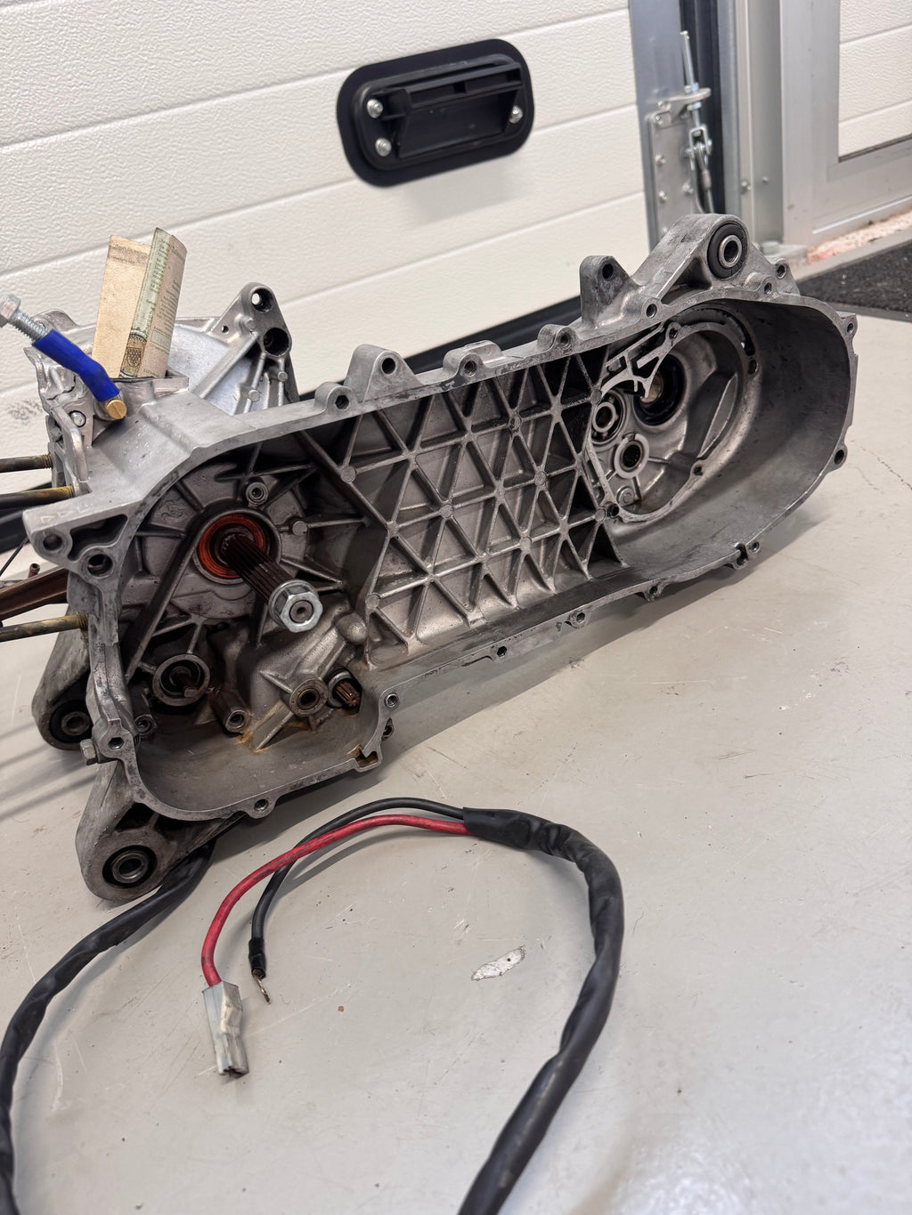 piaggio EXS 125 carters LC inc 52 jasil krukas+papieren