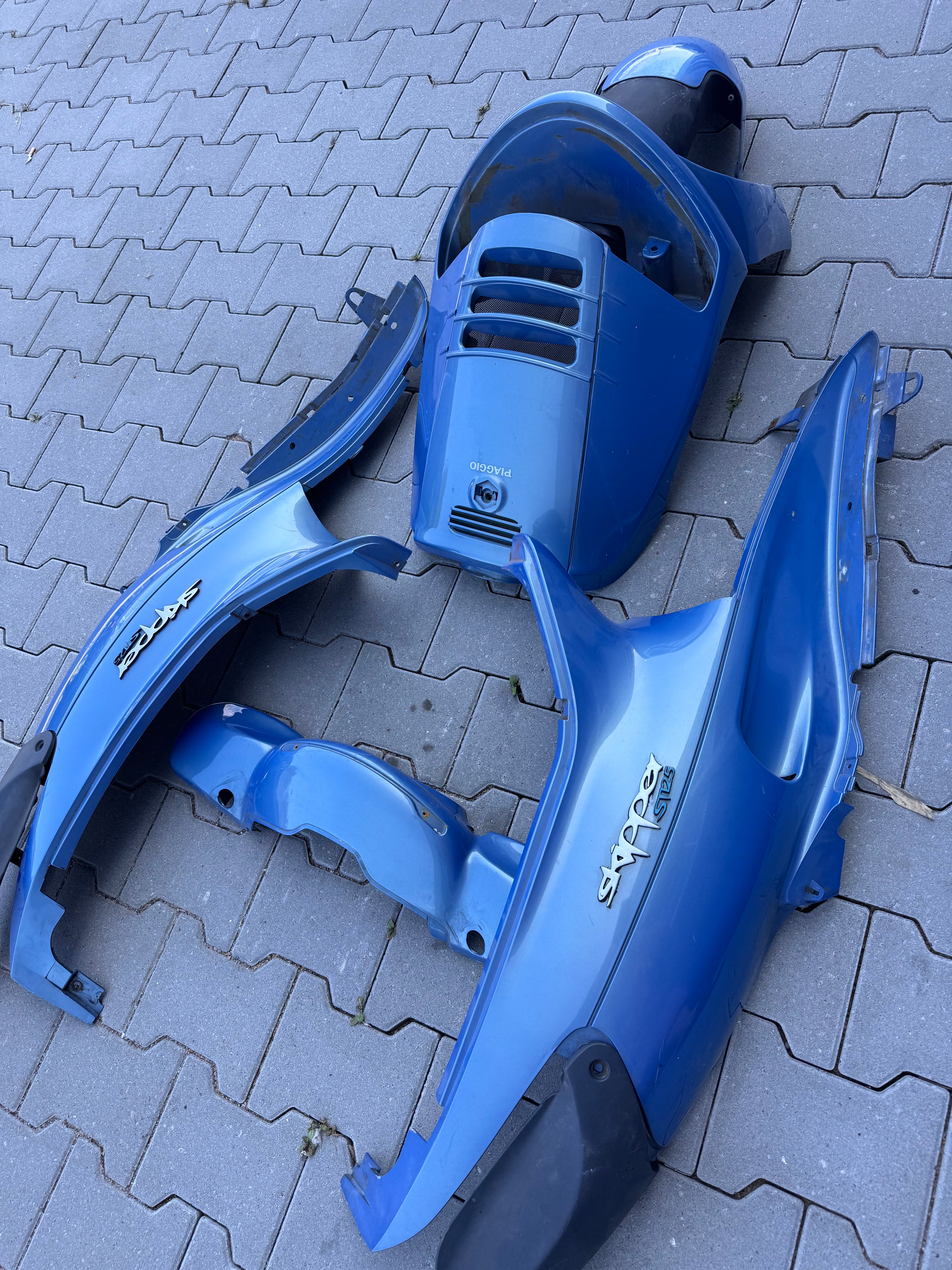 piaggio skr/ skipper lx buiten kappenset