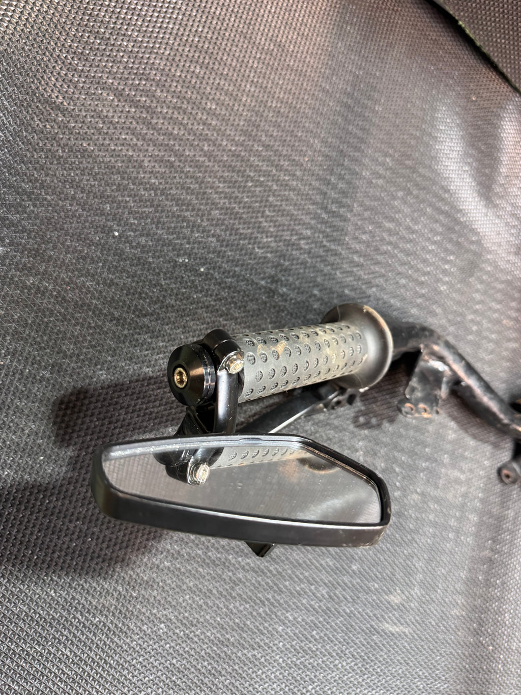 zip 2000 stuur met spiegelbar ends