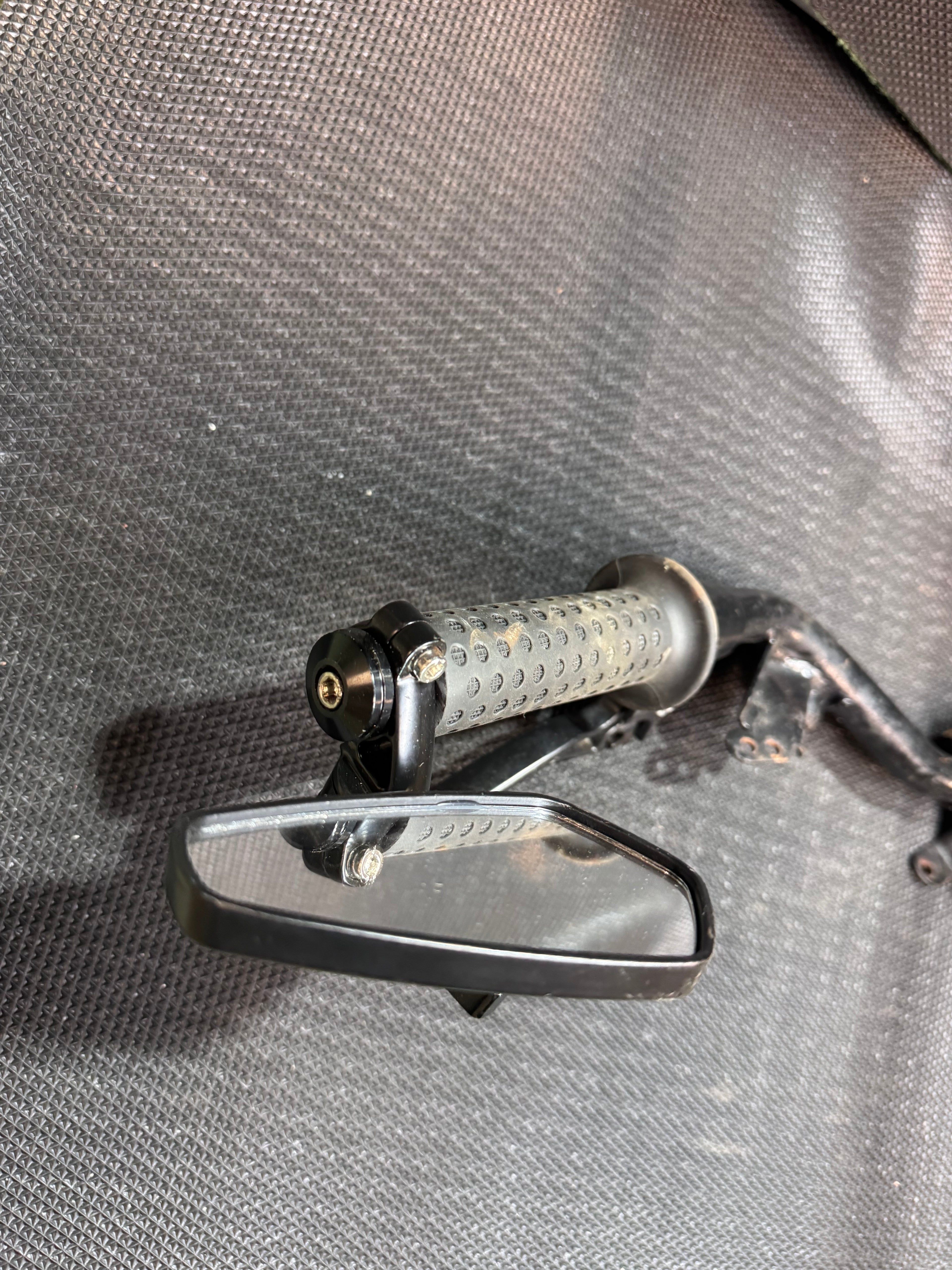 zip 2000 stuur met spiegelbar ends