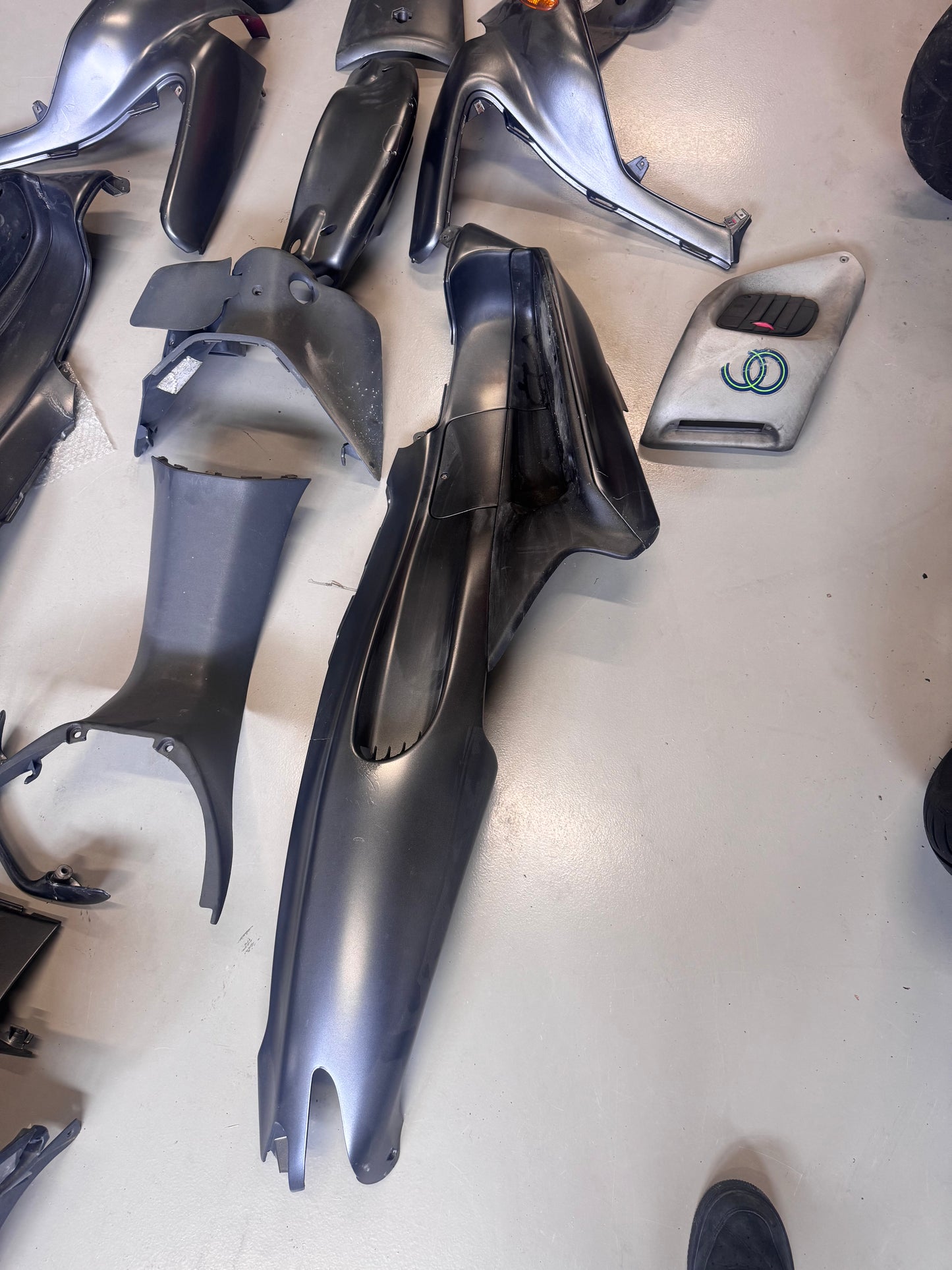 gilera runner kappenset binnen/buiten  compleet 50/125/180