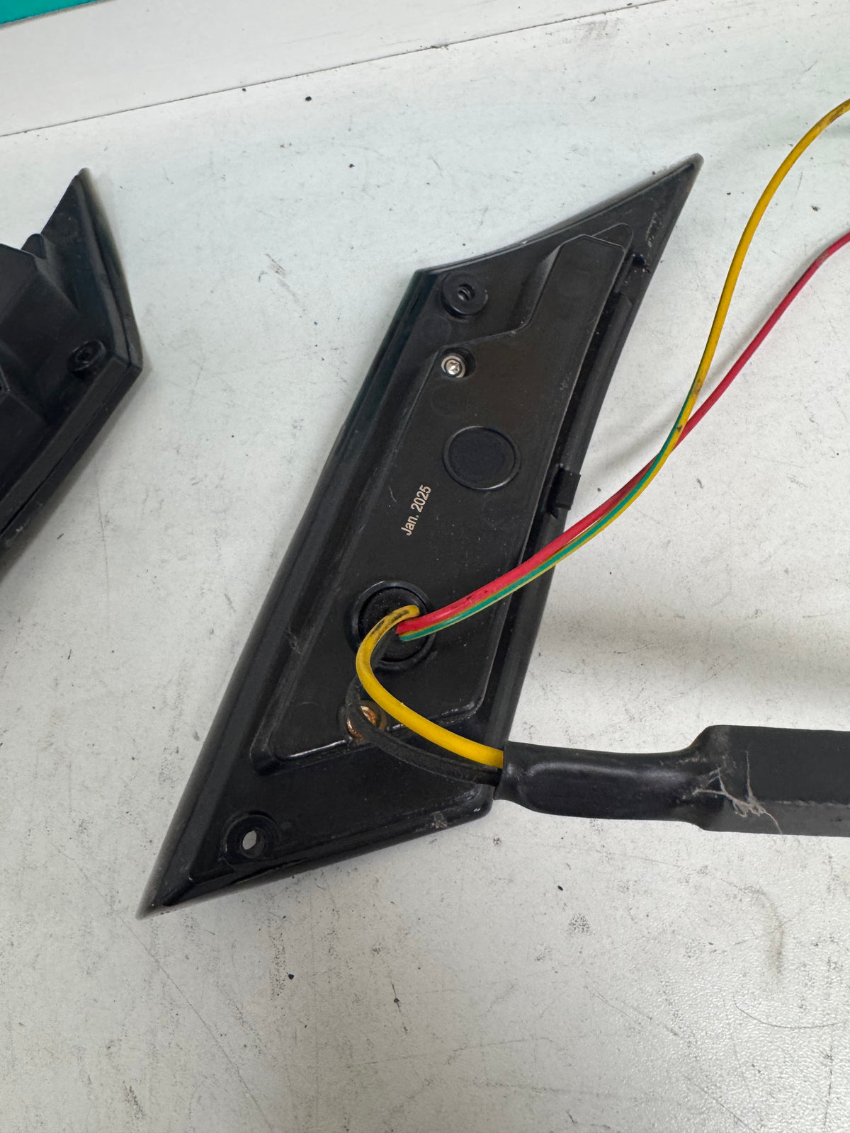 zip Led matrix knipperlichten achter