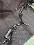 zip 2000 stuur met spiegelbar ends