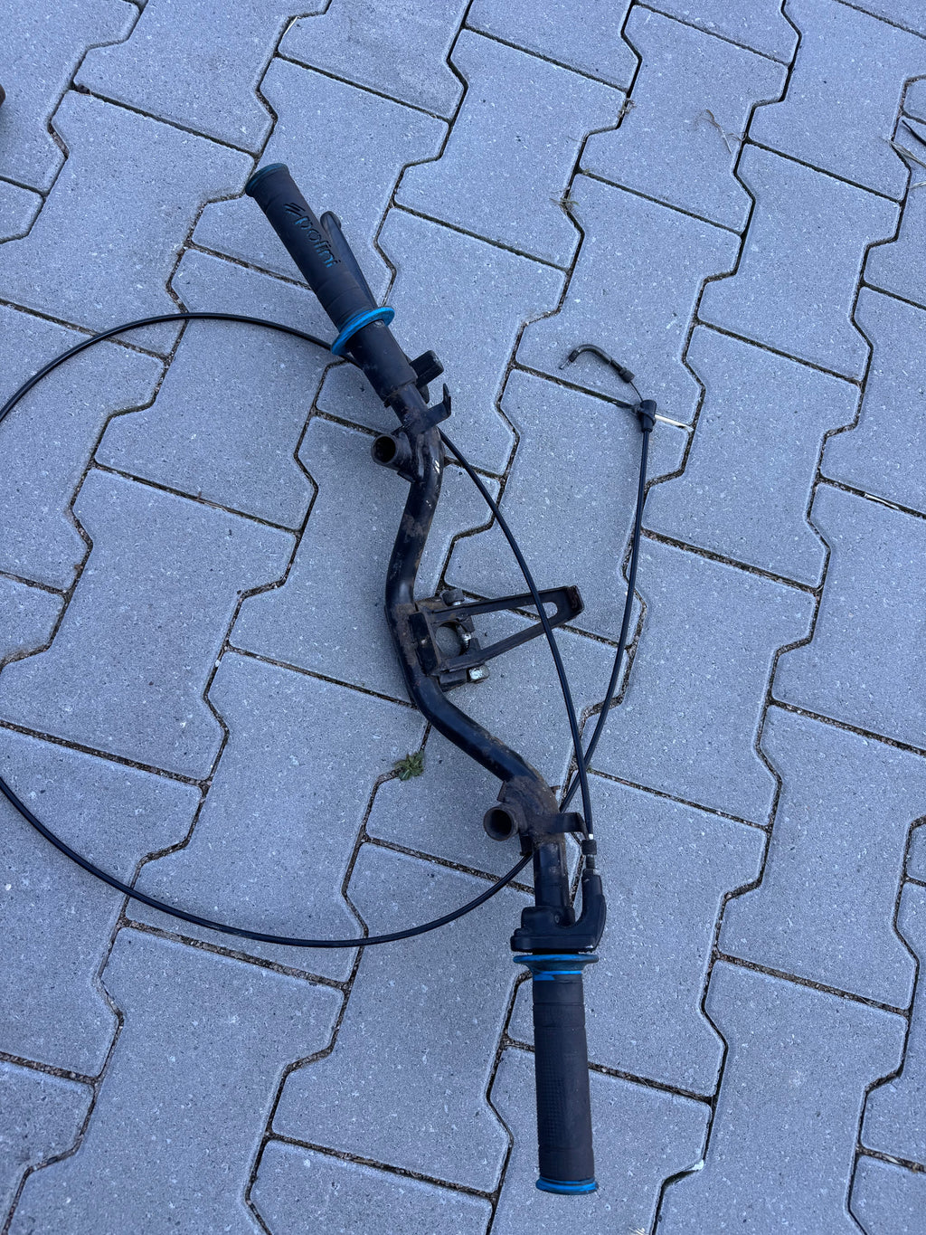 piaggio skr/skipper lx voorvork met stuur