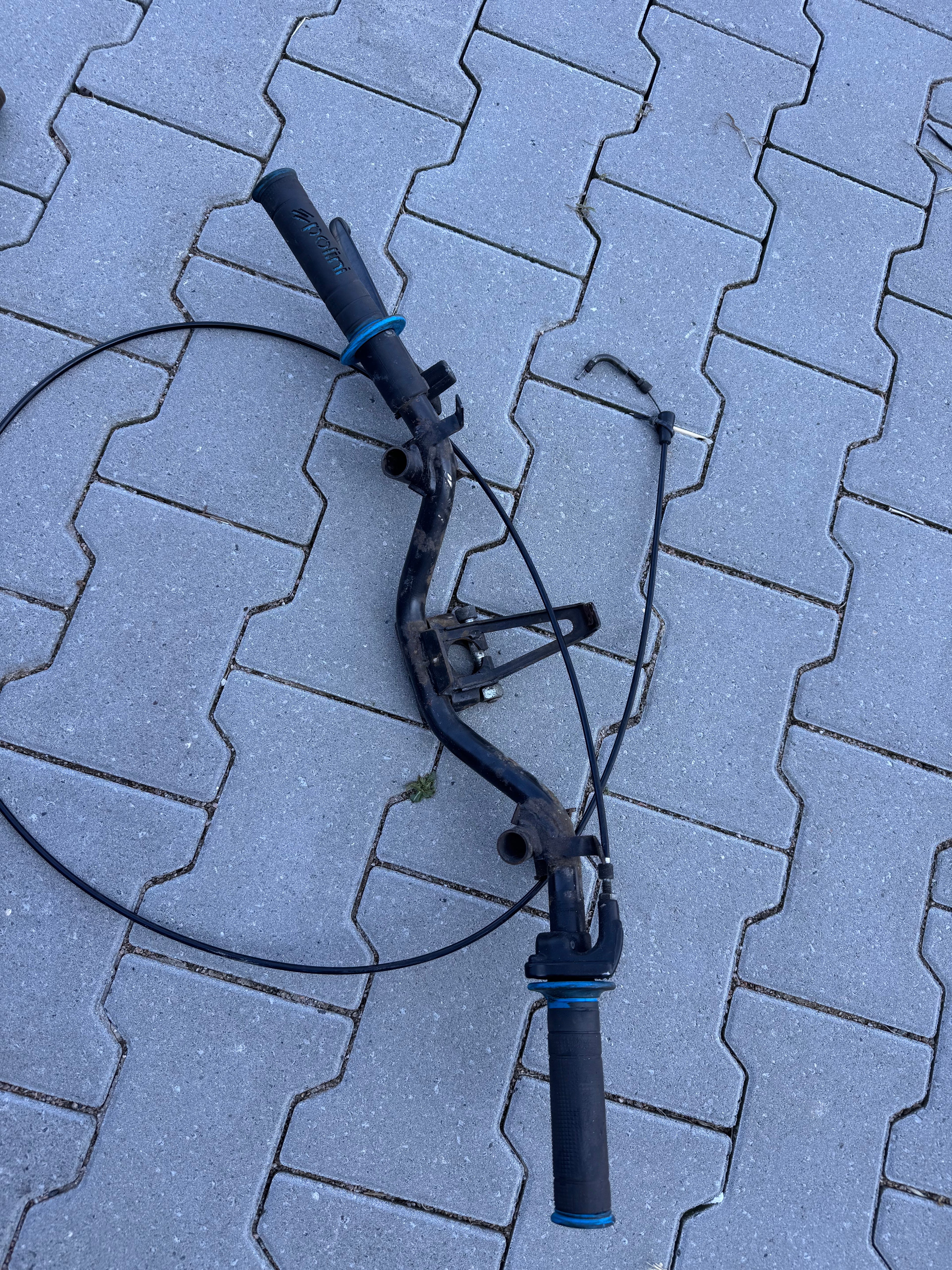 piaggio skr/skipper lx voorvork met stuur