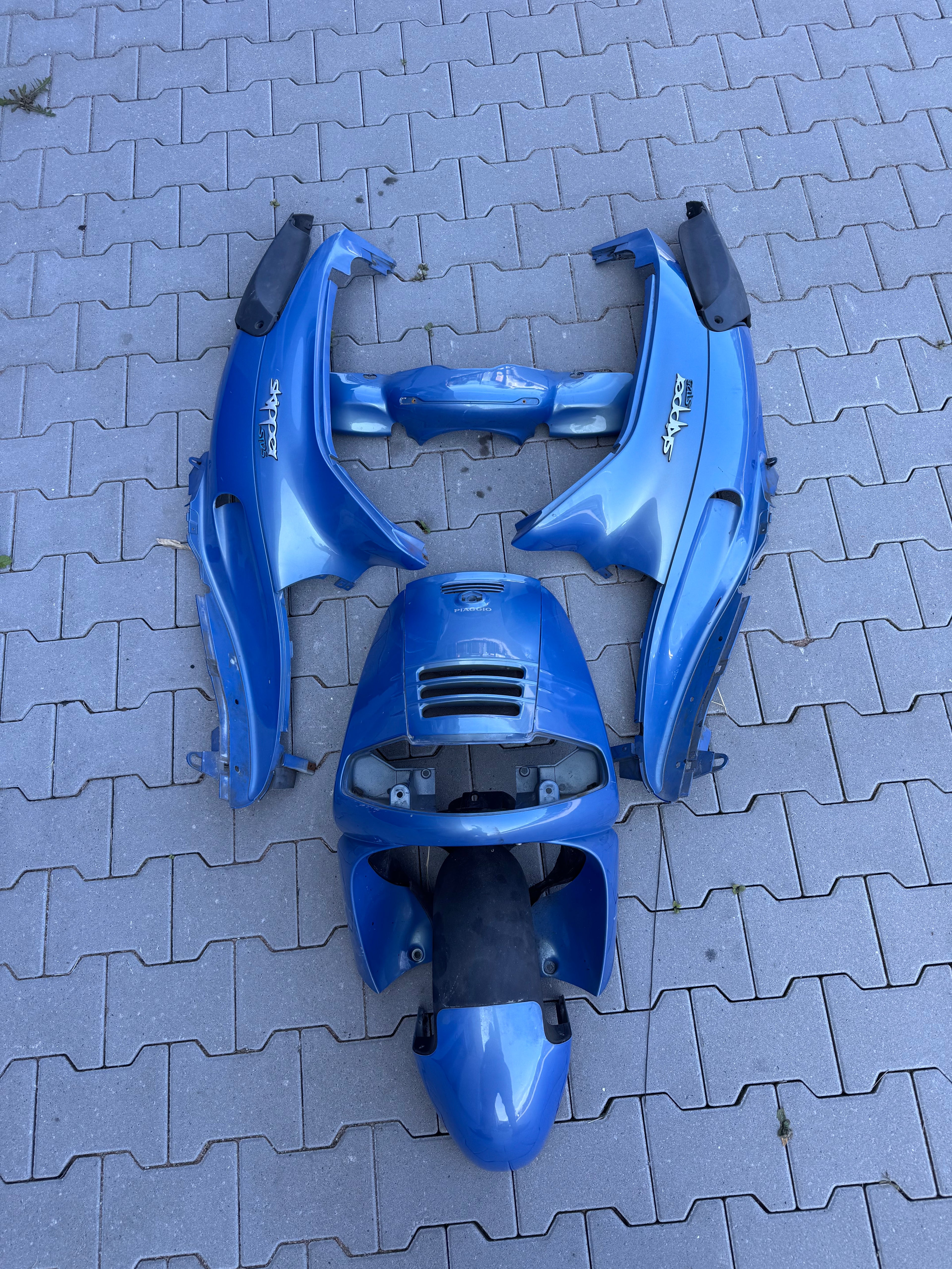 piaggio skr/ skipper lx buiten kappenset