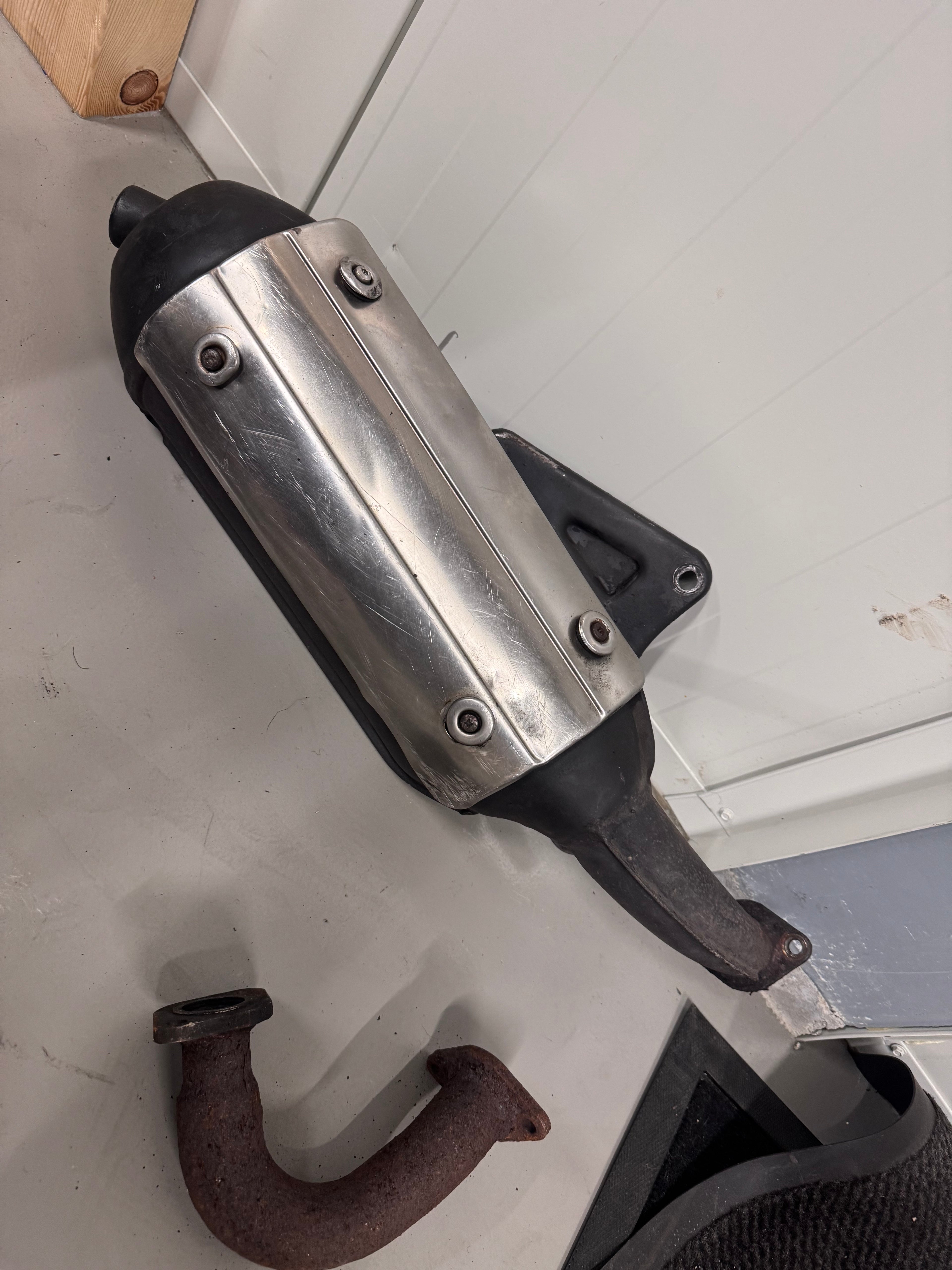 Piaggio SM06 uitlaat 125cc/180cc