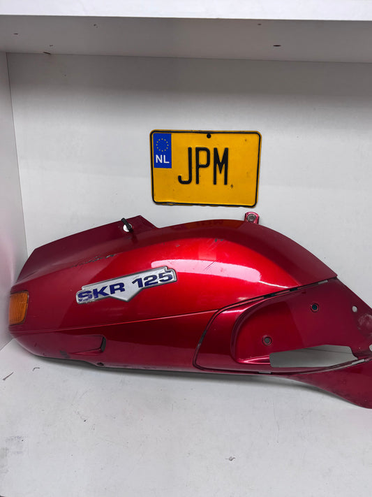 piaggio skr/skipper achterkap rood rechts