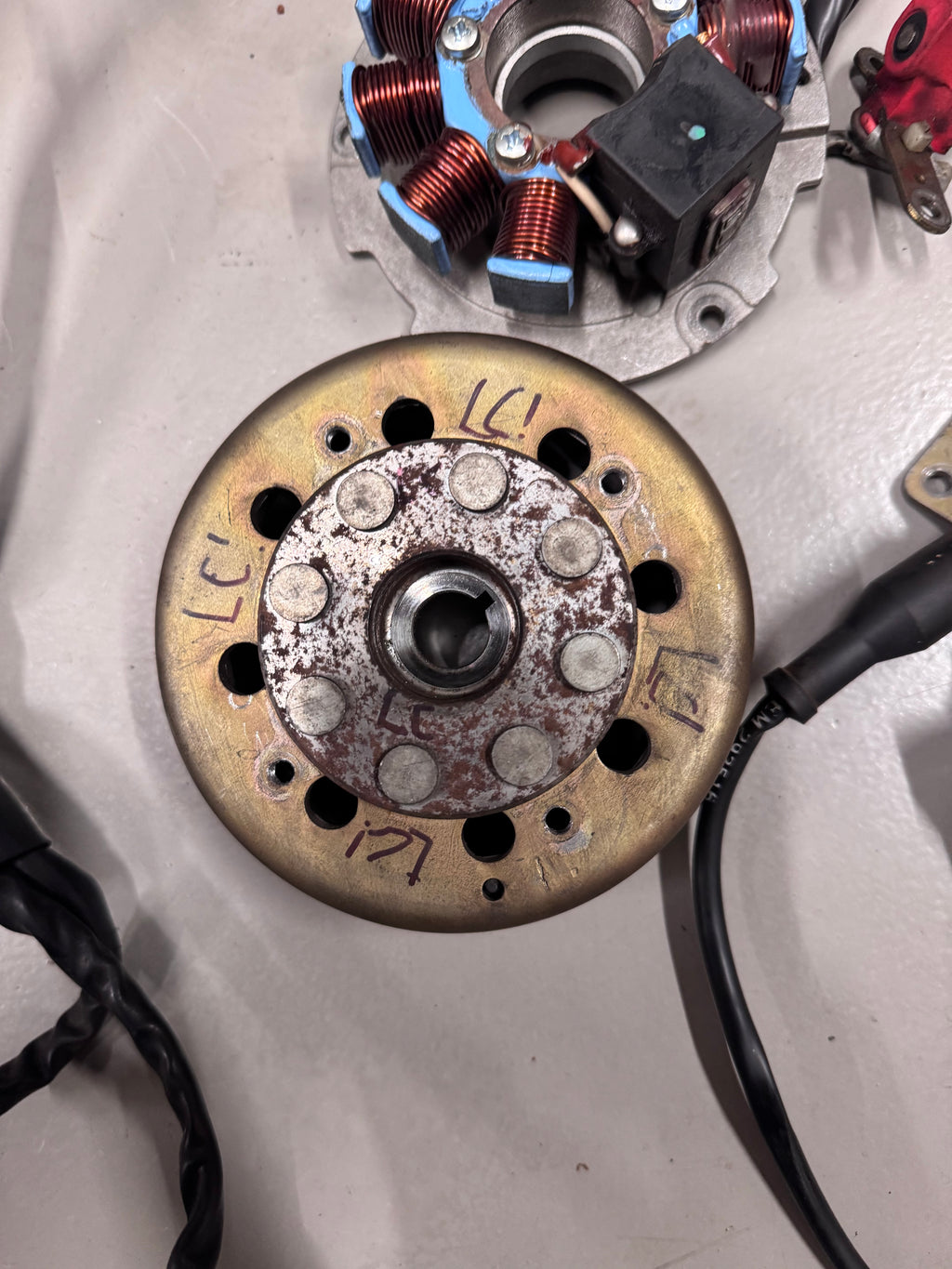 piaggio 125cc/180cc ontstekingset LC