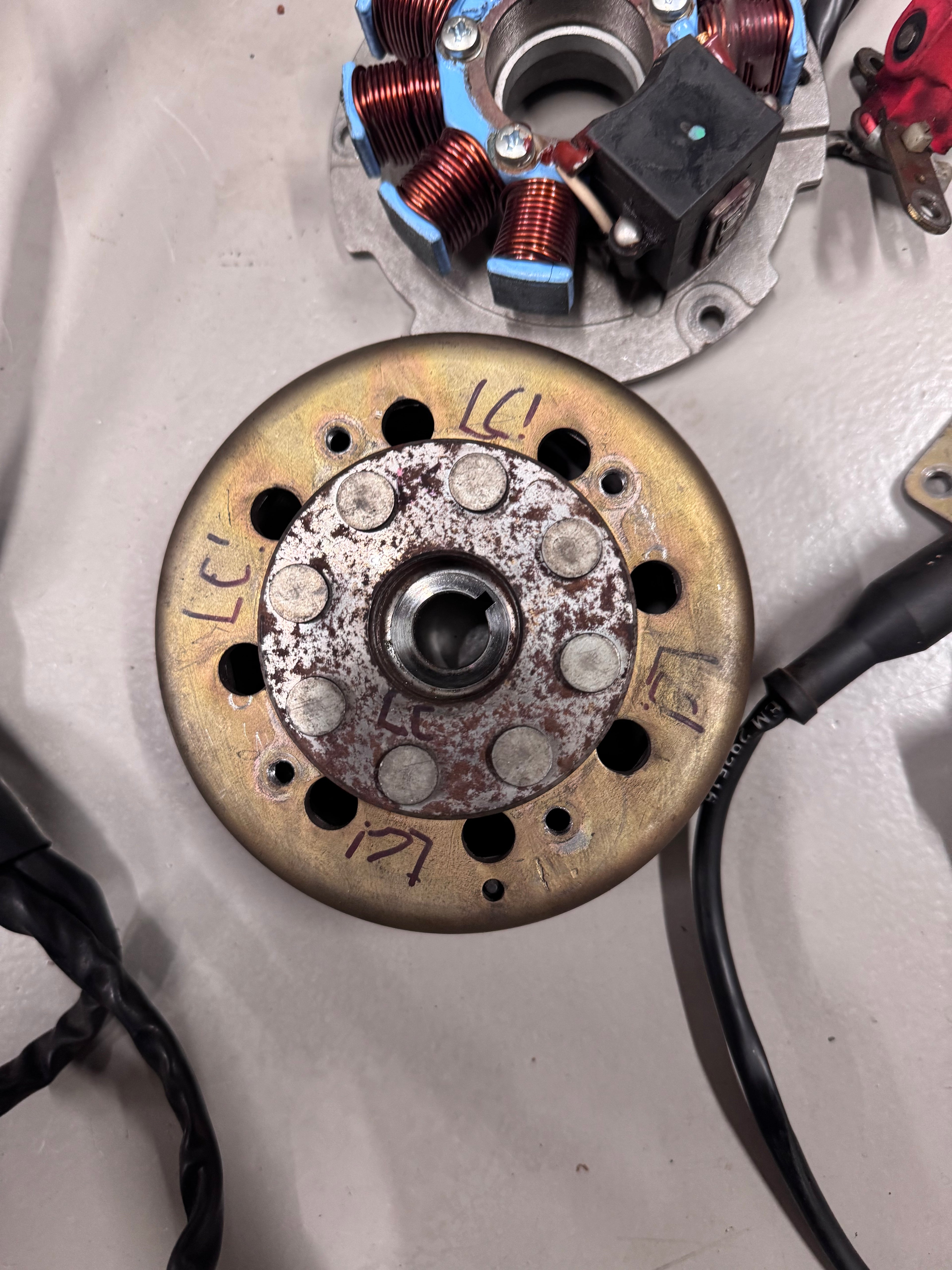 piaggio 125cc/180cc ontstekingset LC
