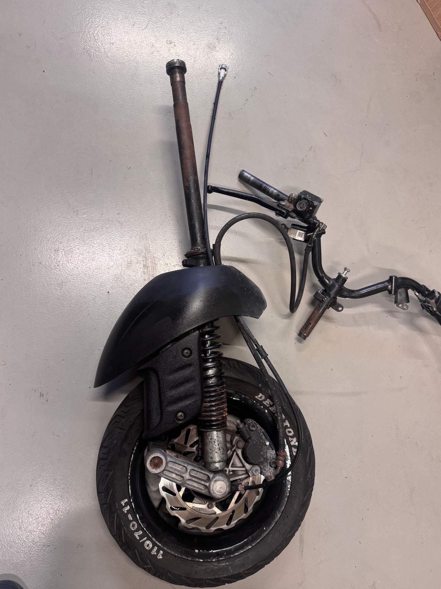 Piaggio zip sp vork origineel | polini wave | velg gecoat