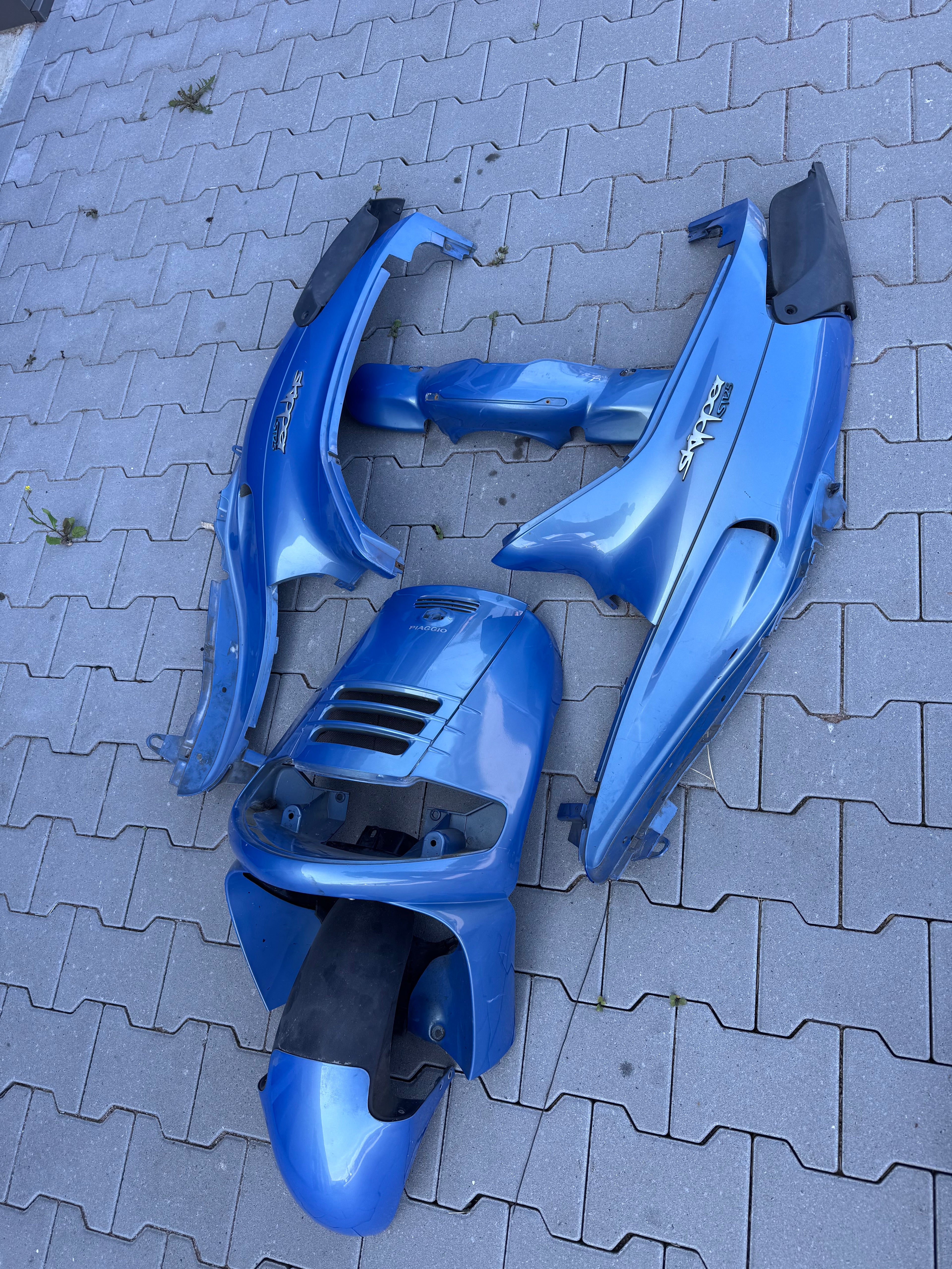 piaggio skr/ skipper lx buiten kappenset