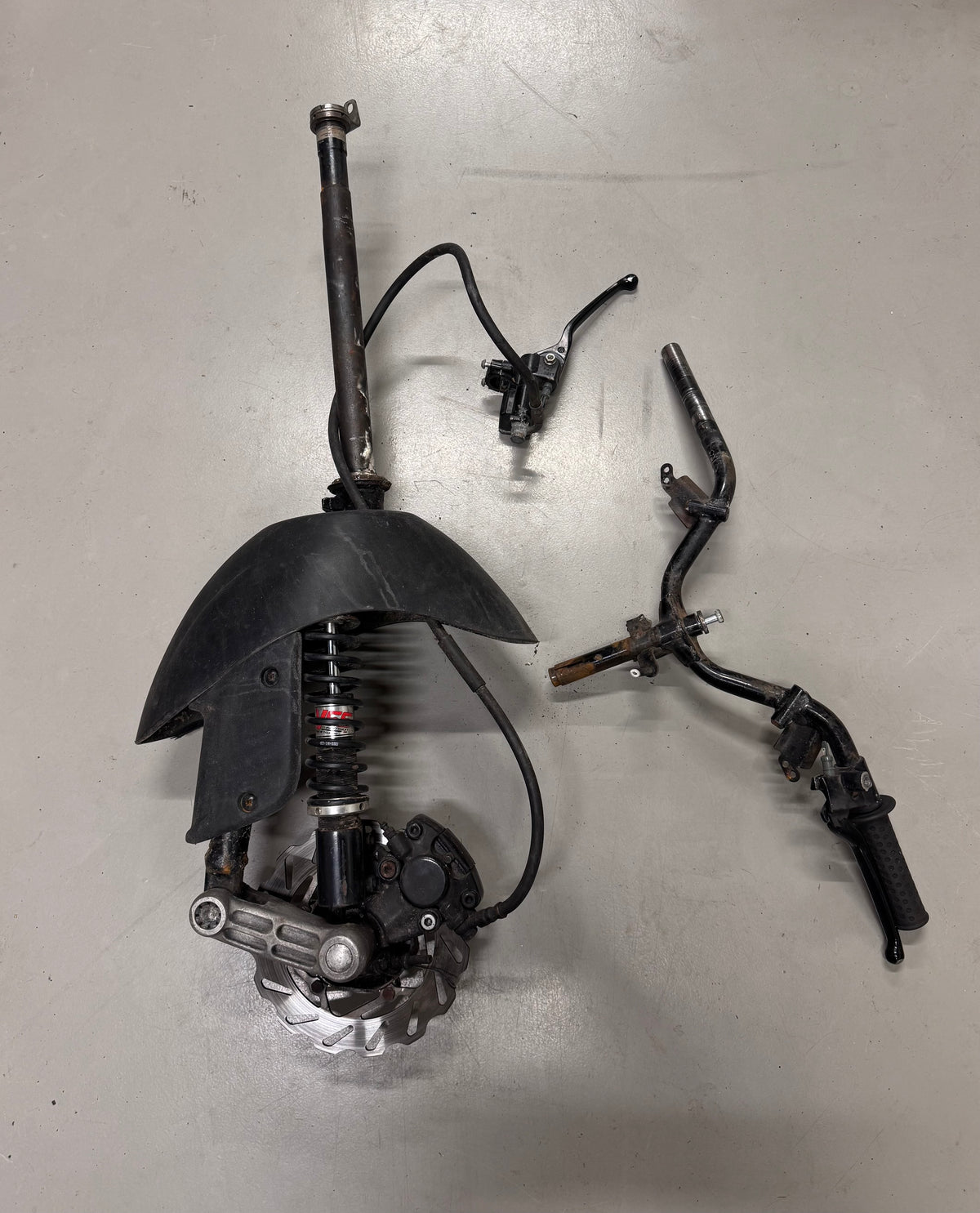 piaggio zip sp vork monovork (origineel)