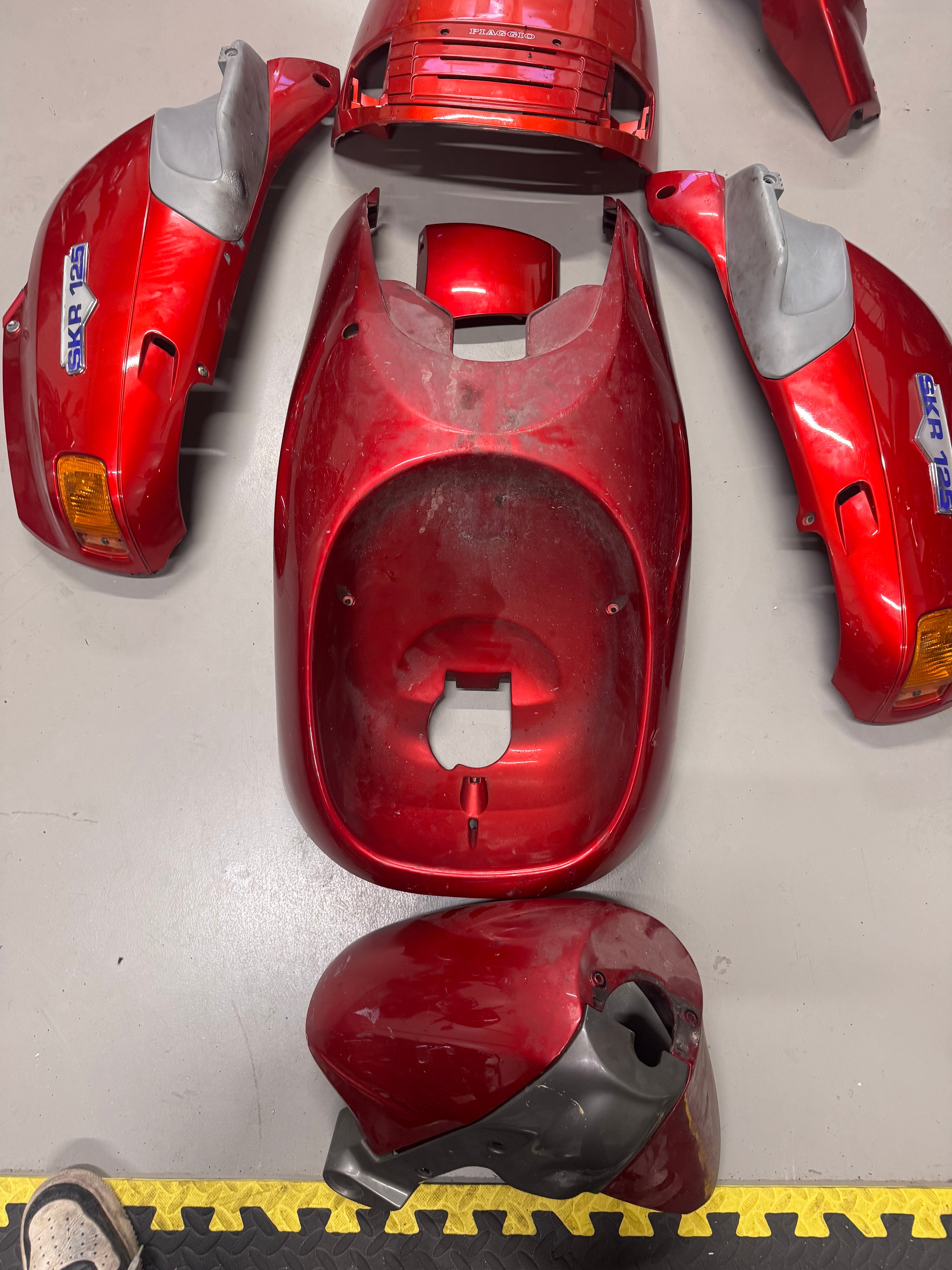 piaggio skr/skipper kappenset