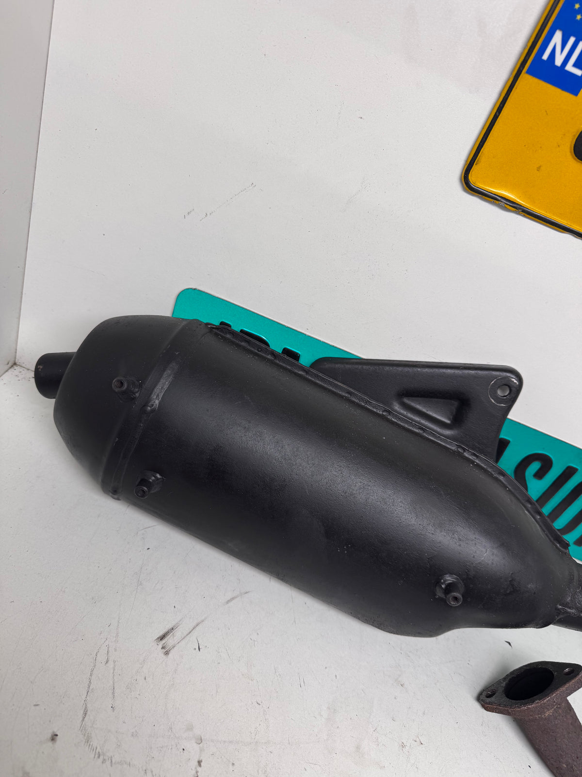 125cc/180cc uitlaat+ bocht piaggio