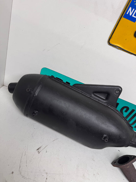 125cc/180cc uitlaat+ bocht piaggio