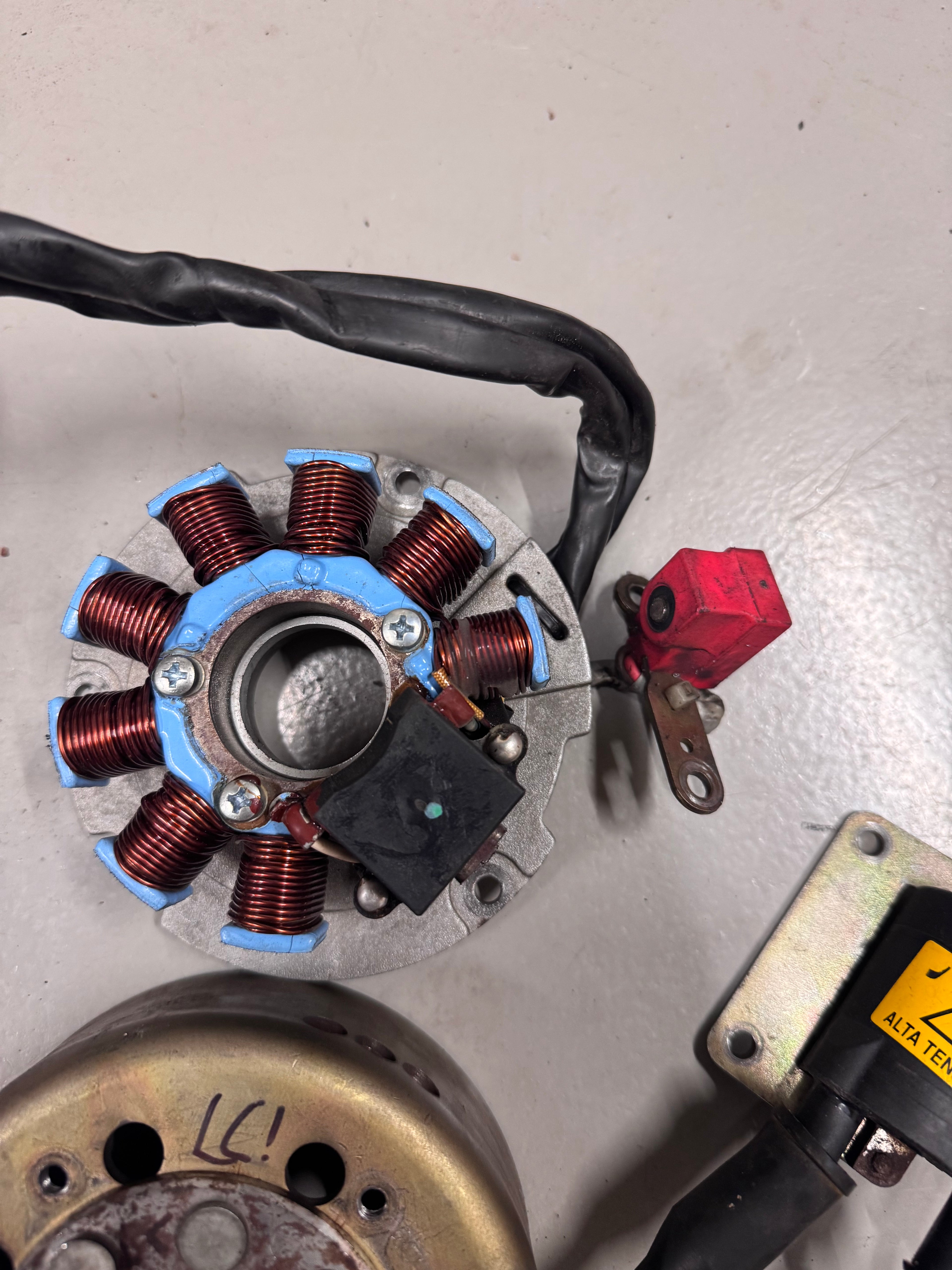 piaggio 125cc/180cc ontstekingset LC