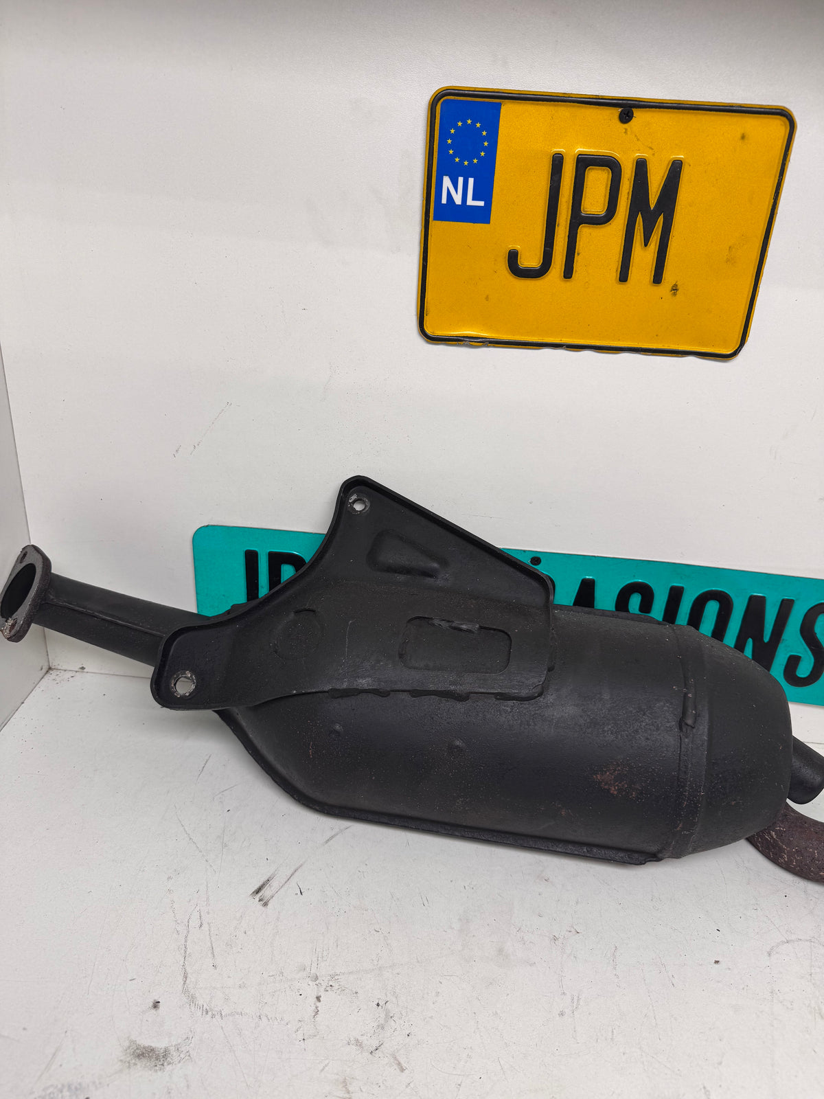 125cc/180cc uitlaat+ bocht piaggio