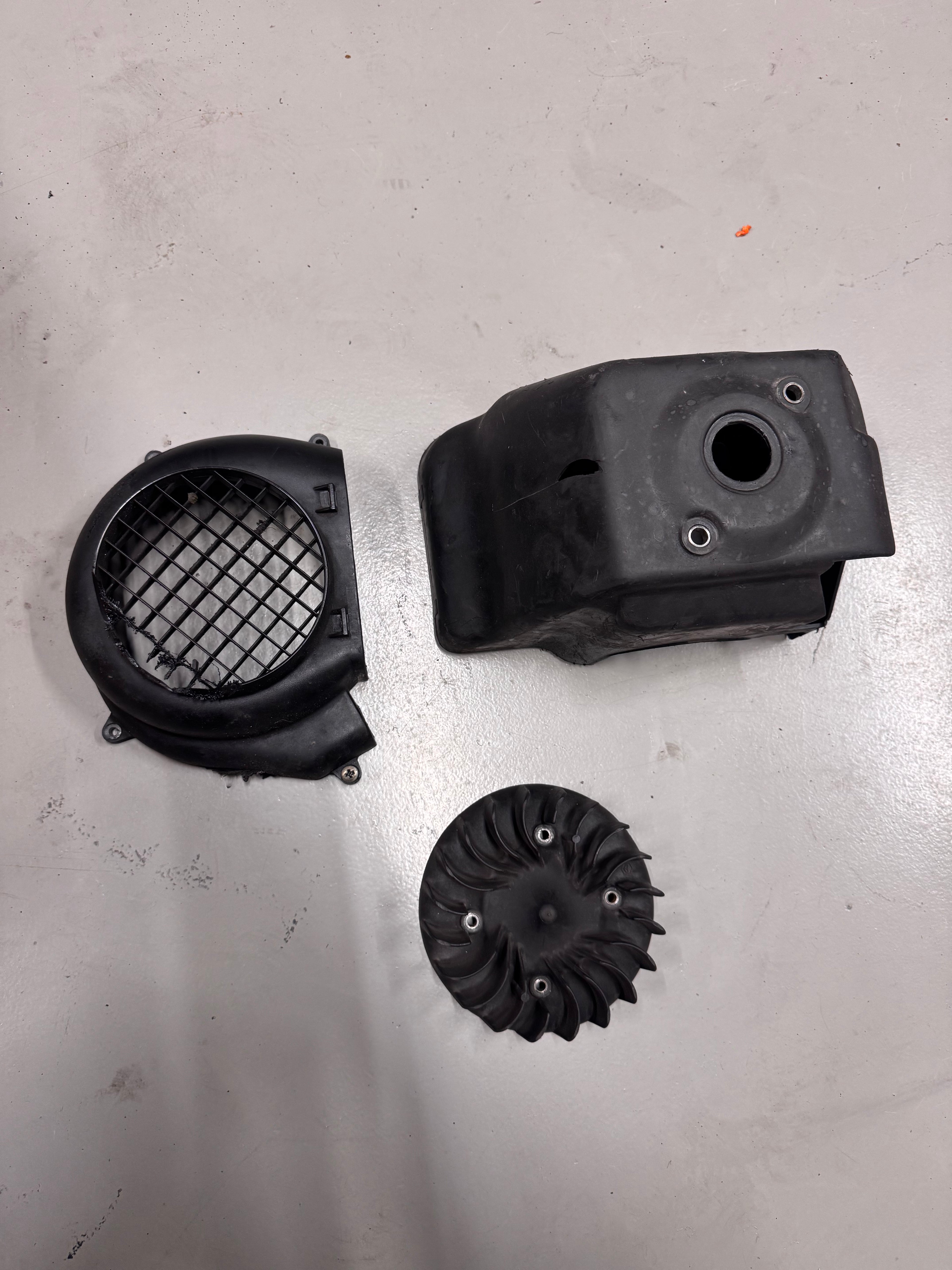 piaggio 125cc koelkappenset AC