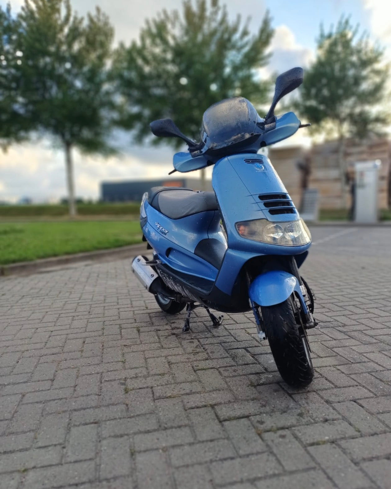 piaggio skr/ skipper lx buiten kappenset