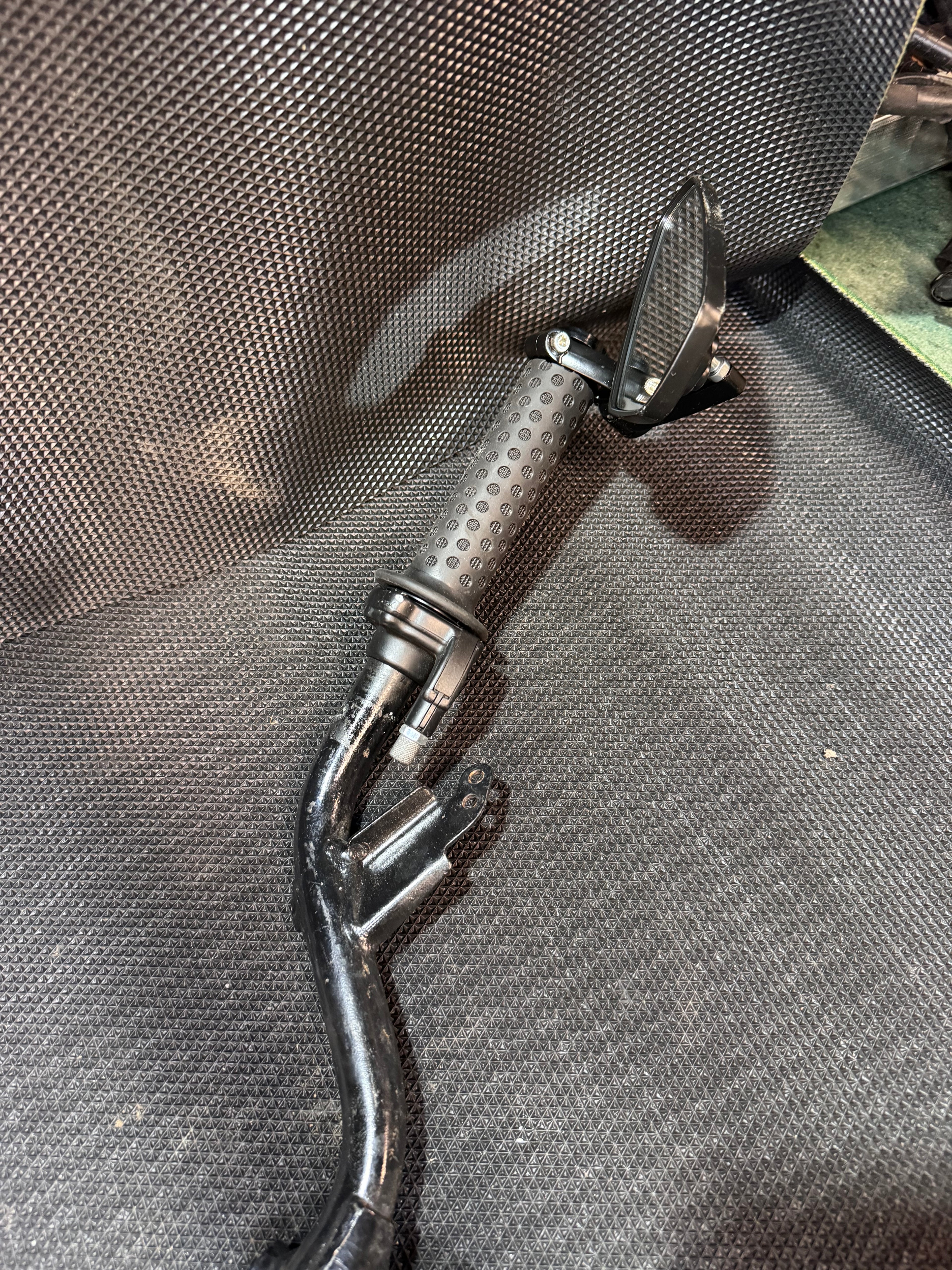 zip 2000 stuur met spiegelbar ends