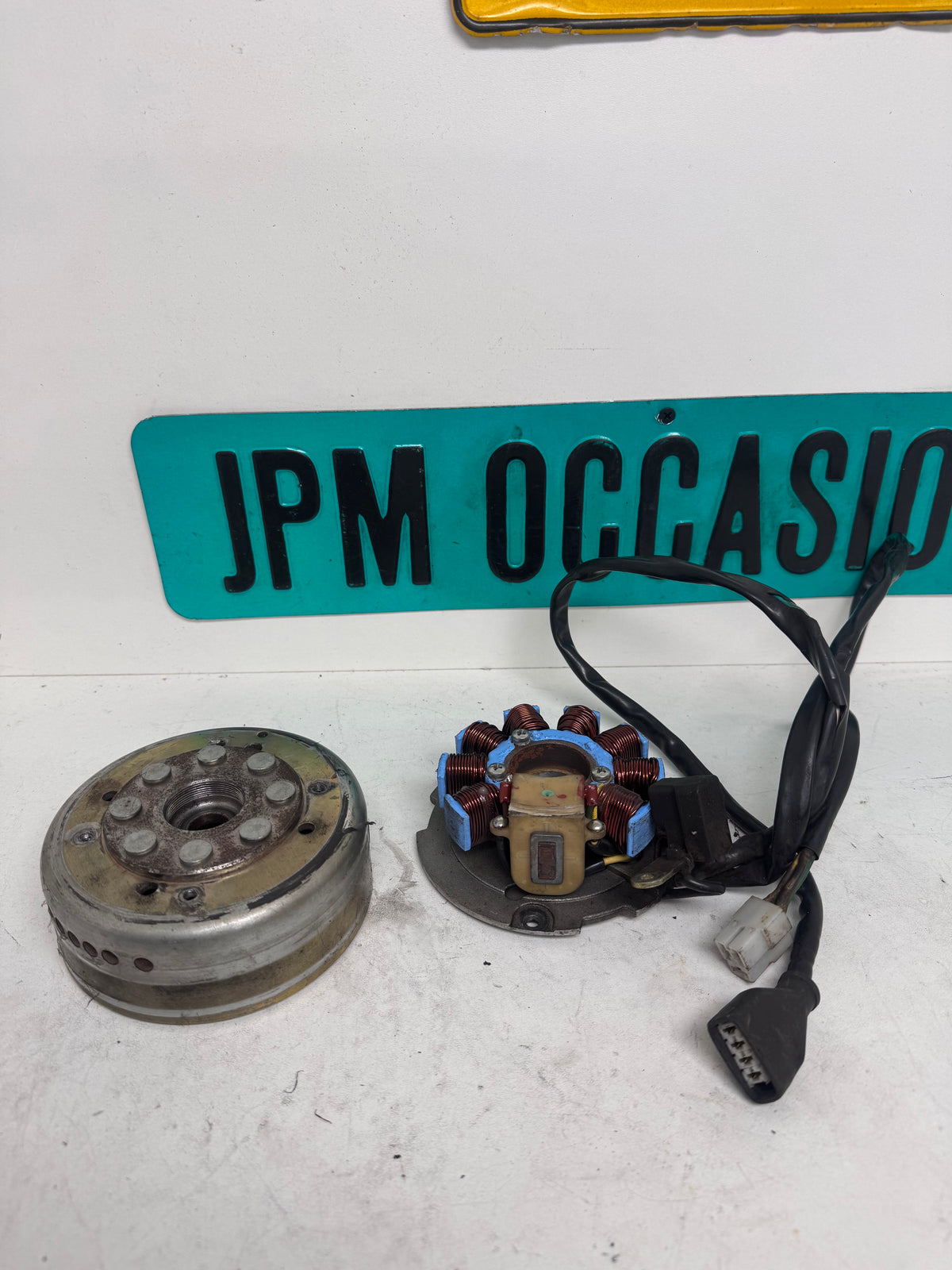piaggio 125cc ac ontsteking +vliegwiel |skr/tph