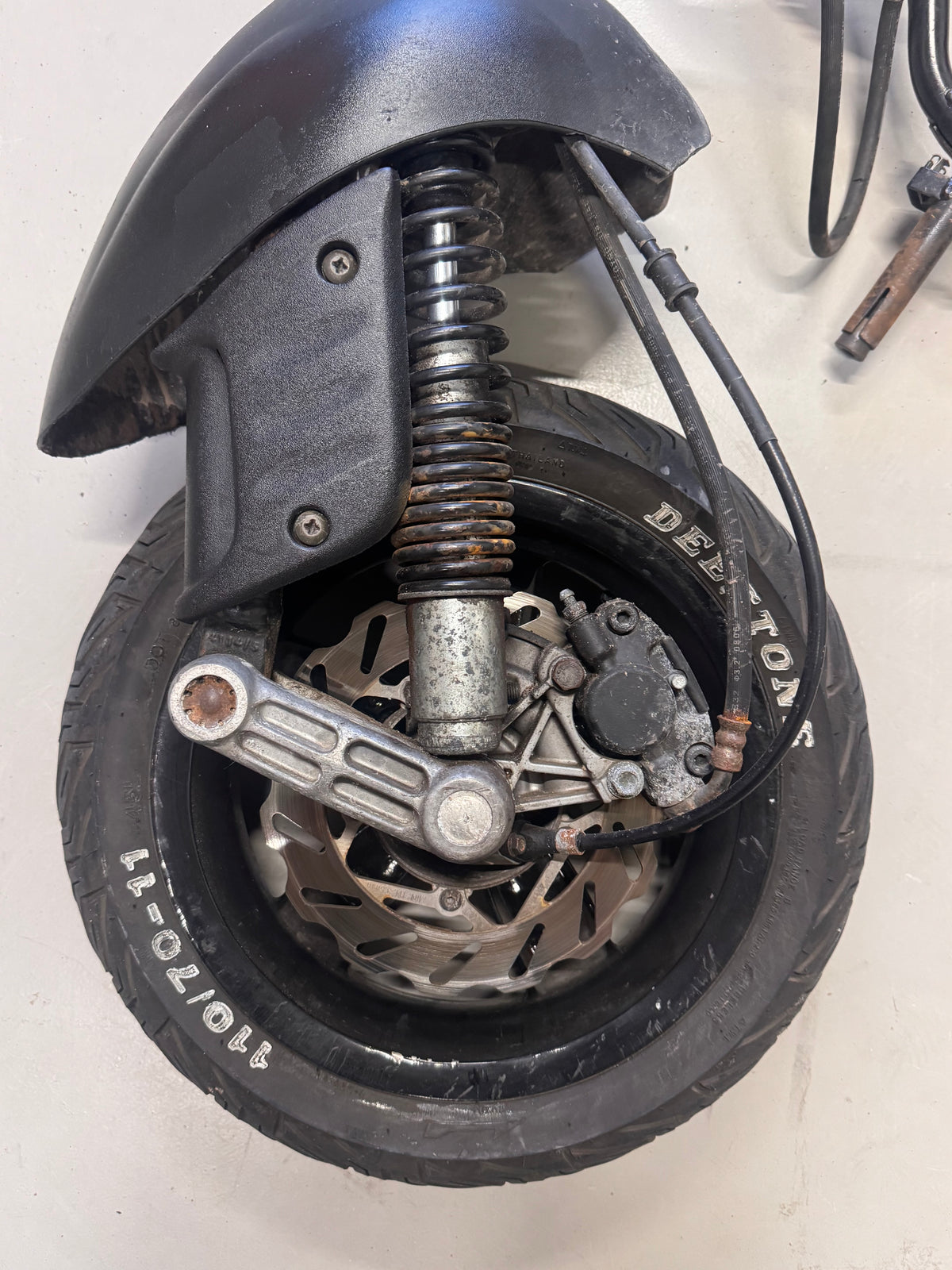 Piaggio zip sp vork origineel | polini wave | velg gecoat