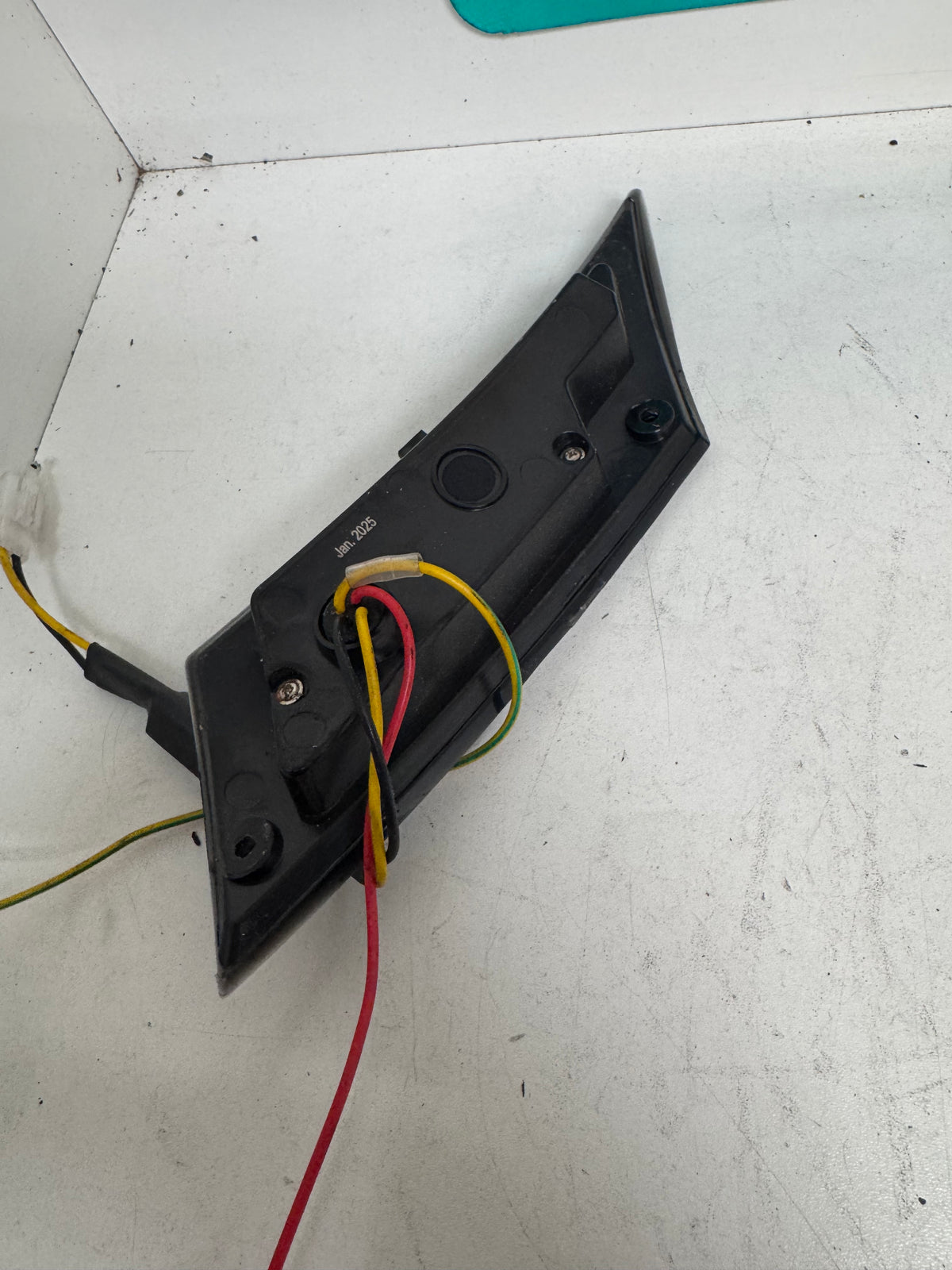zip Led matrix knipperlichten achter