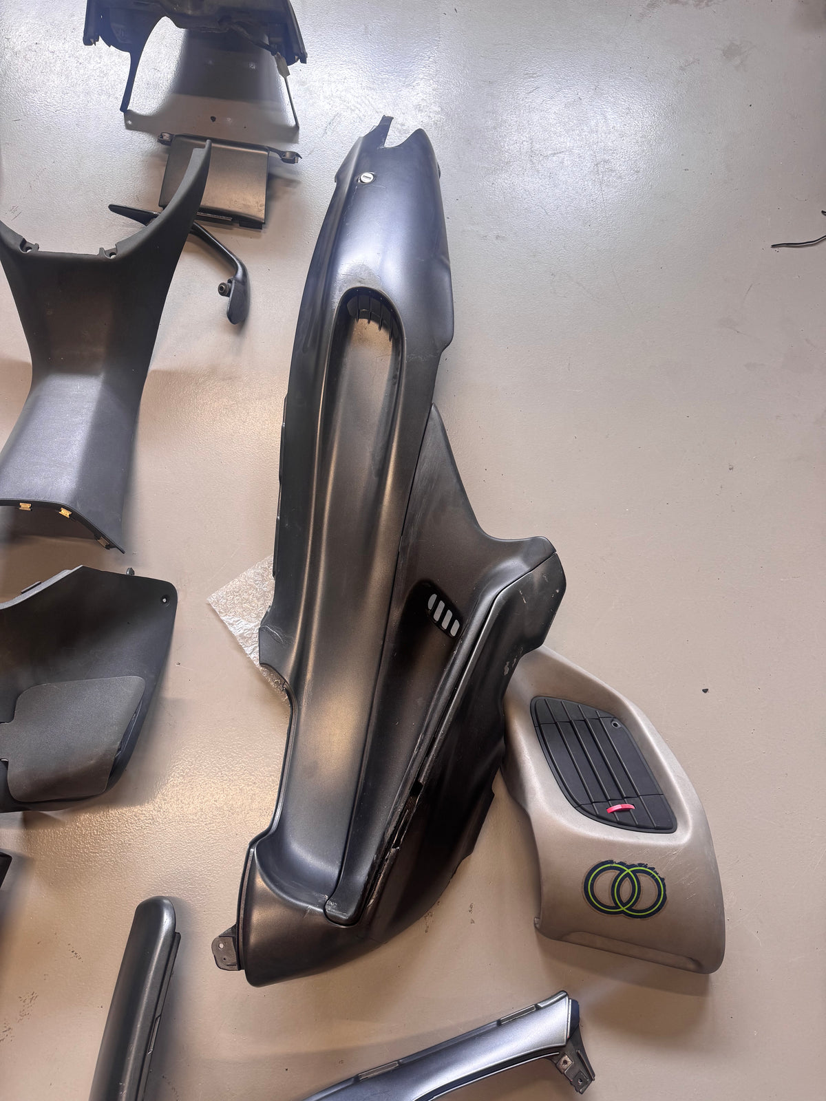 gilera runner kappenset binnen/buiten  compleet 50/125/180